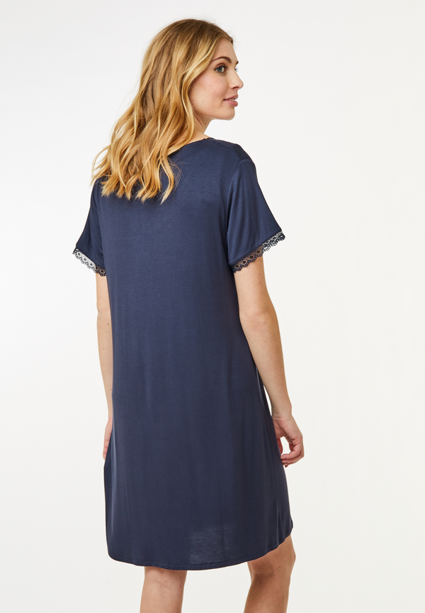 Ccdk Jacqueline Short Sleeve Dress Parisian Night