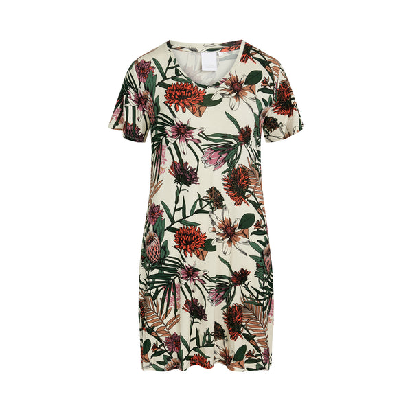 ccdk Jacqueline Short Sleeve Dress Snow White