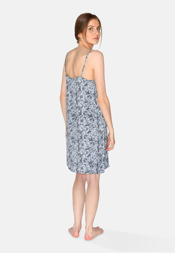 Ccdk Jade Chemise Dress Celestian Blue AOP