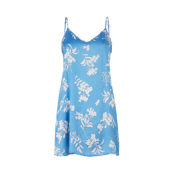 ccdk Jade Chemise Dress Lichen Blue