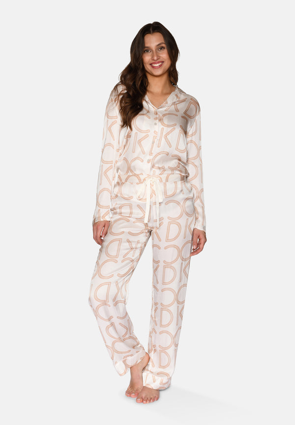 Ccdk Janet Pants Crystal Gray AOP