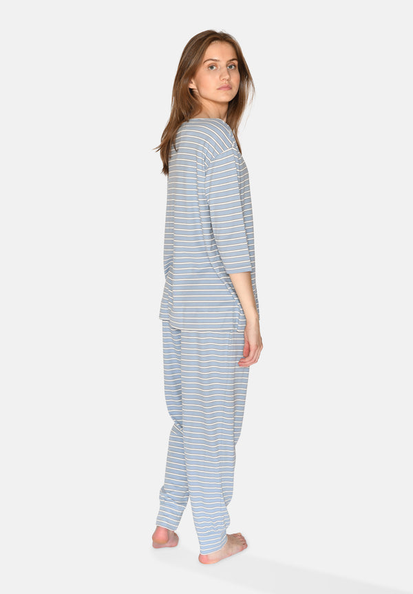 Ccdk Janis T-shirt Faded Denim Stripe