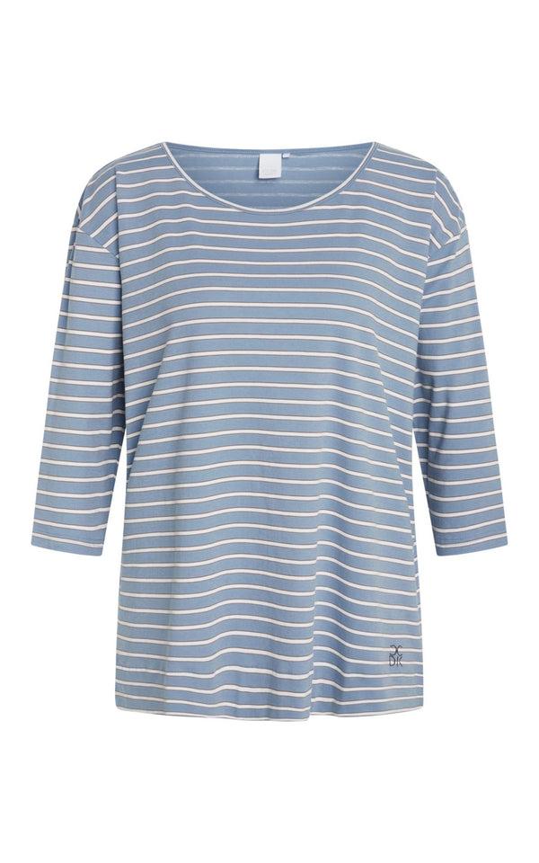 ccdk Janis T-shirt Faded Denim Stripe