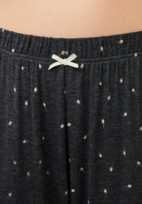 Ccdk Jasmin Crop Pants Dark Grey Melange