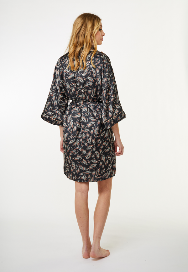 Ccdk Jean Kimono Black