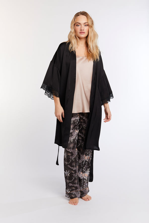 Ccdk Jeanette Kimono Black