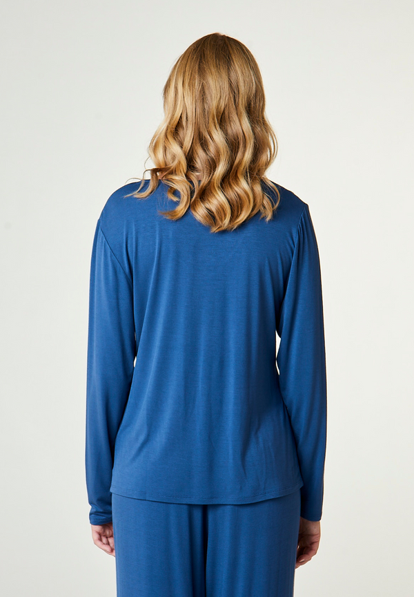 Ccdk Jordan Bamboo Long Sleeve T-Shirt Ensign Blue
