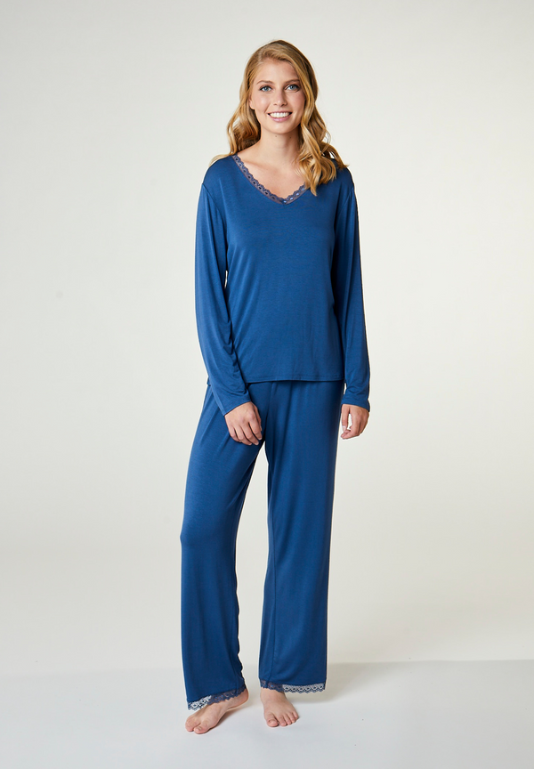 Ccdk Jordan Bamboo Long Sleeve T-Shirt Ensign Blue