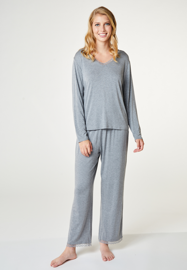 Ccdk Jordan Long Sleeve T-Shirt Grey Melange