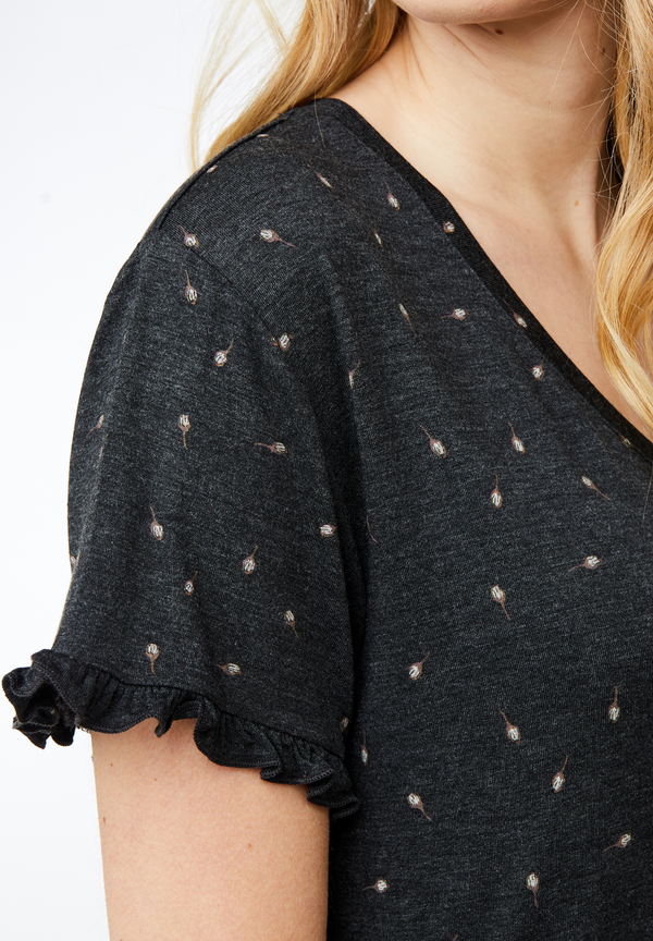 Ccdk Jordan Short Sleeve T-Shirt Dark Grey Melange