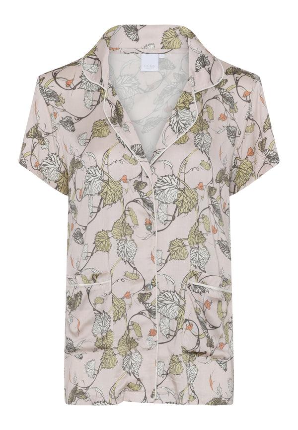 ccdk Josephine S/S Shirt Crystal Gray AOP