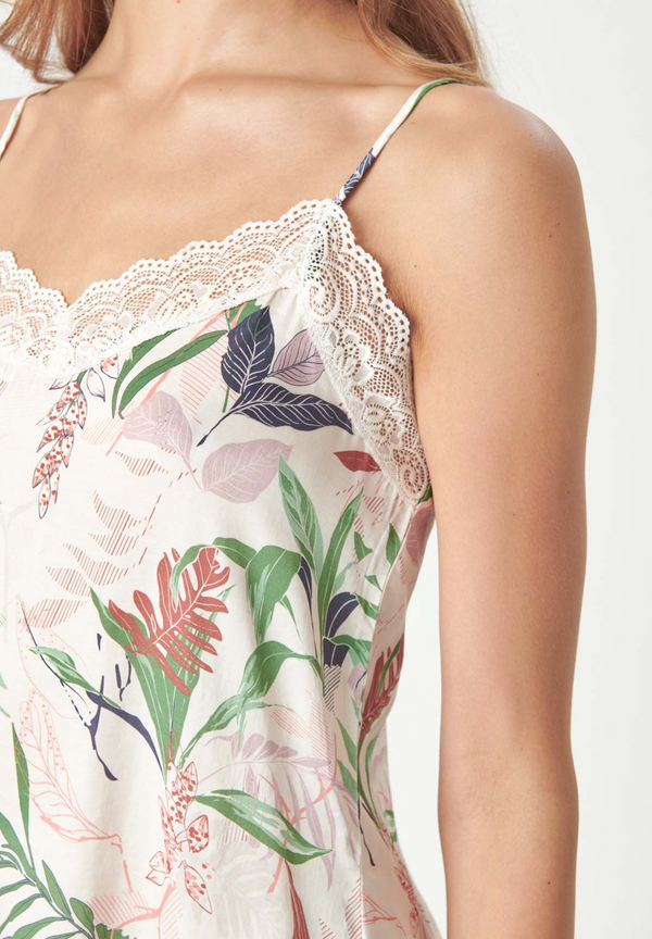 Ccdk Karen Chemise Top Snow White