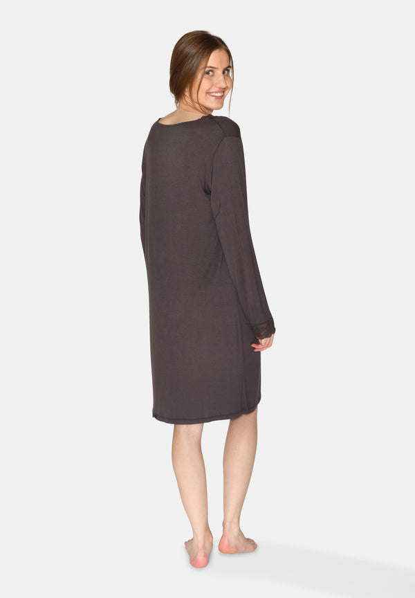 Ccdk Karita Long Sleeve Dress Pavement