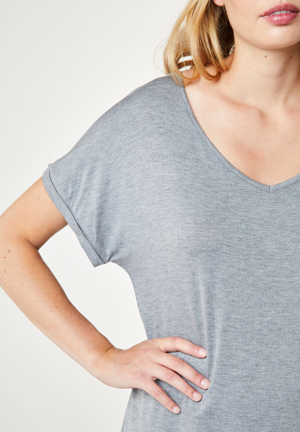 Ccdk Kelly Short Sleeve T-Shirt Grey Melange