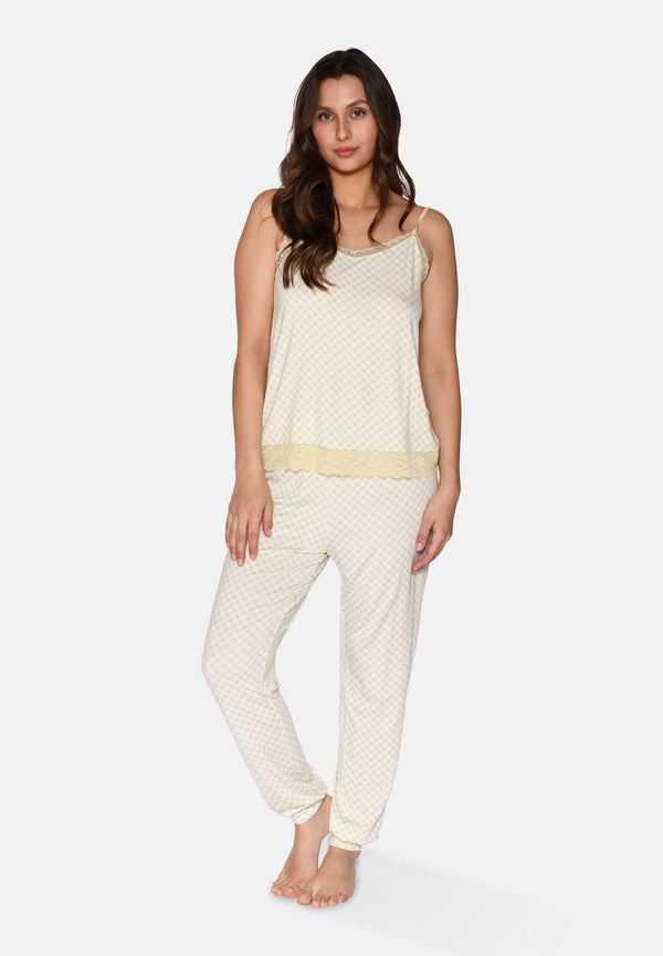 Ccdk Kendall Chemise Top Hay AOP