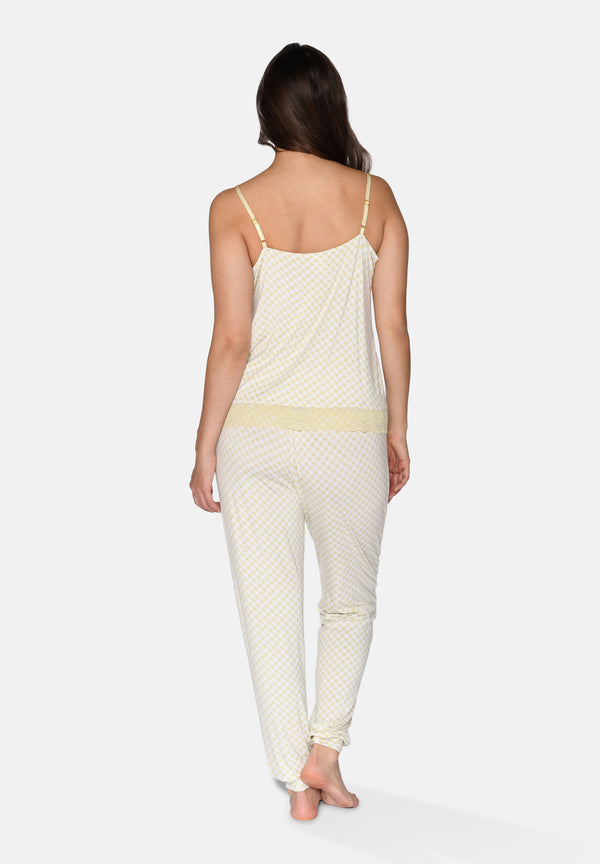 Ccdk Kendall Chemise Top Hay AOP