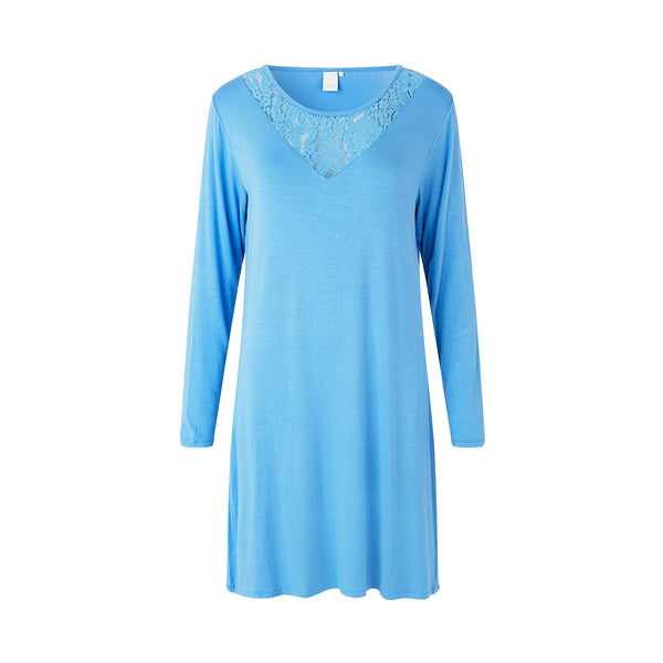 ccdk Kirsten Long Sleeve Dress Lichen Blue