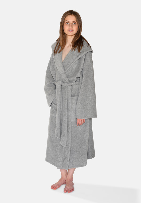 Ccdk Lisa Bathrobe Grey Melange