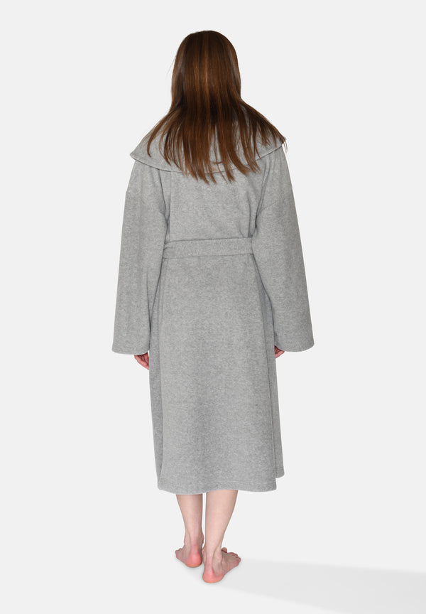 Ccdk Lisa Bathrobe Grey Melange