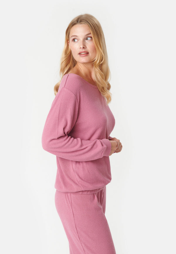 Ccdk Lydia Cosy Shirt Heather Rose