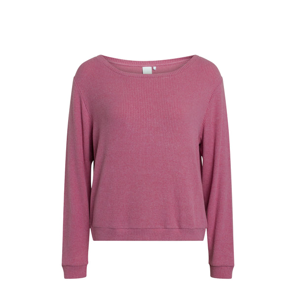 ccdk Lydia Cosy Shirt Heather Rose