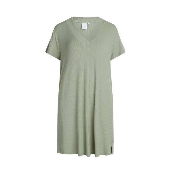 ccdk Malu Short Sleeve Dress Iceberg Green