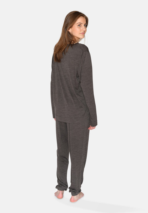 Ccdk Marbel L/S T-shirt Pavement Melange