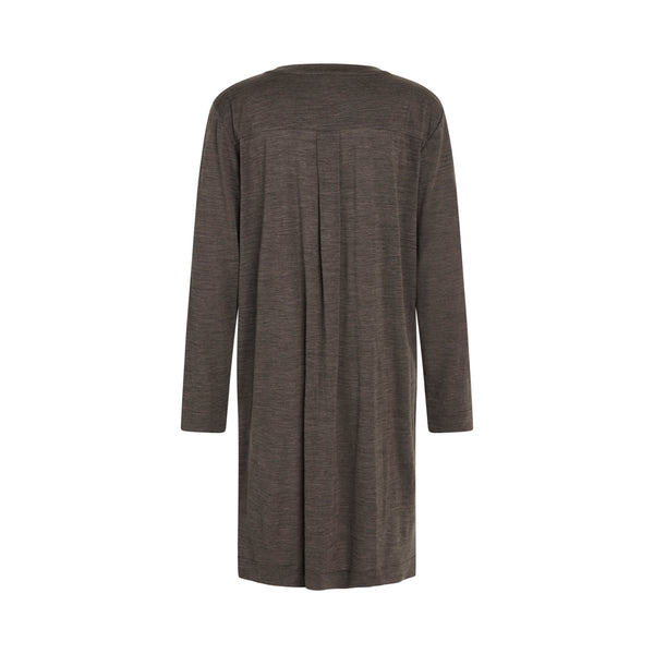 Ccdk Marcia L/S Dress Pavement Melange