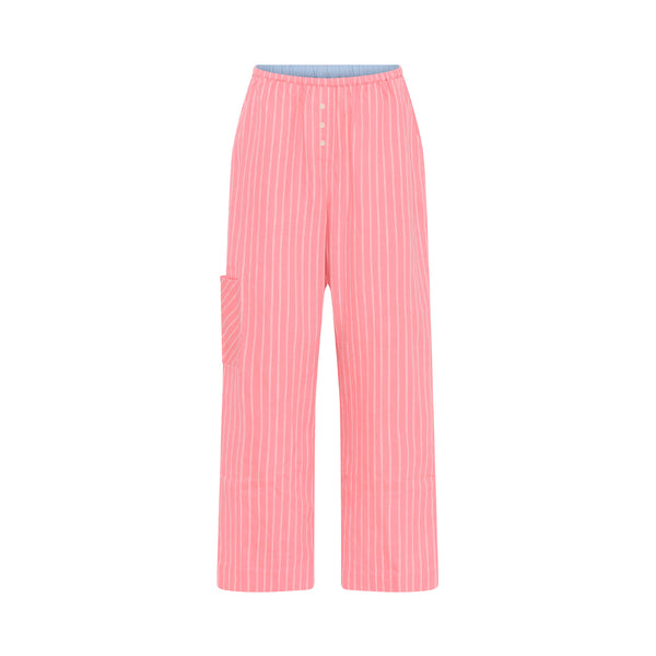 ccdk Mila Pants Geranium Pink Stripe