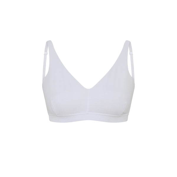ccdk Modal Bra Top White