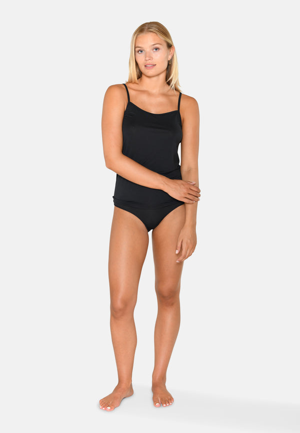 Ccdk Modal Strap Top Black