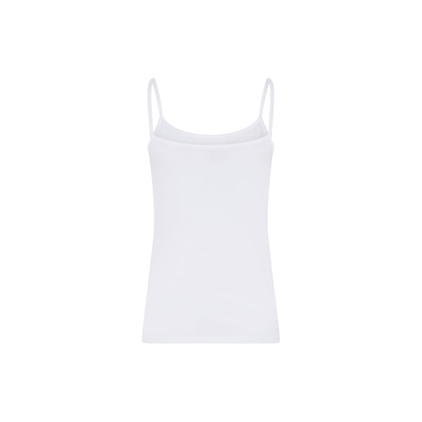 Ccdk Modal Strap Top White