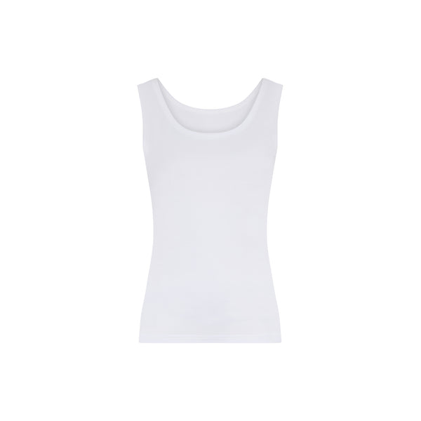 ccdk Modal Tank Top White