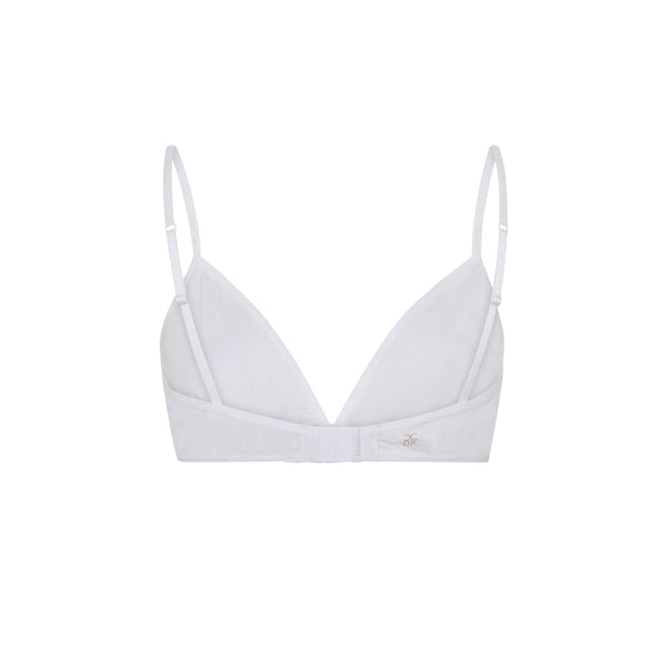Ccdk Modal Triangle Bra White
