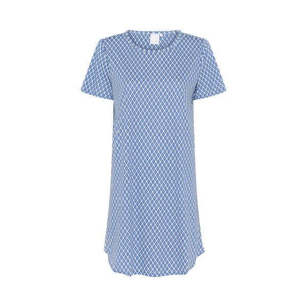 ccdk Nicole S/S Dress Riverside AOP