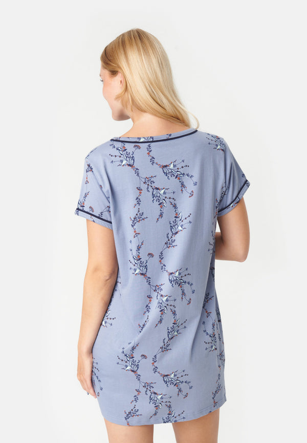 Ccdk Nicole Short Sleeve Dress Country Blue