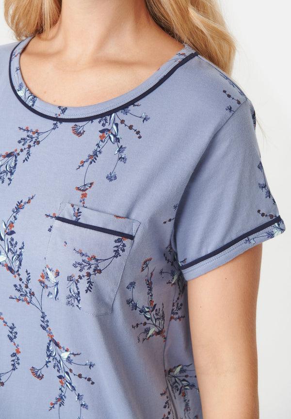 Ccdk Nicole Short Sleeve Dress Country Blue