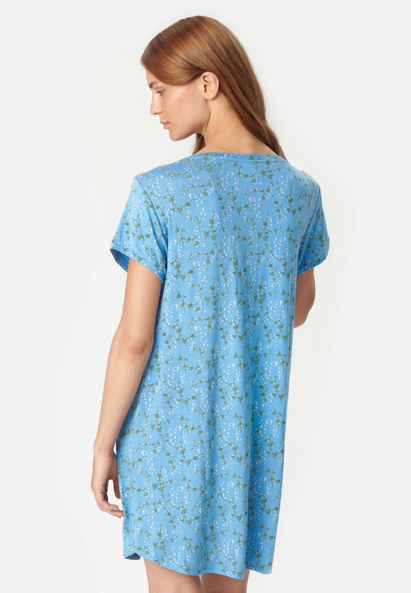 Ccdk Nicole Short Sleeve Dress Lichen Blue