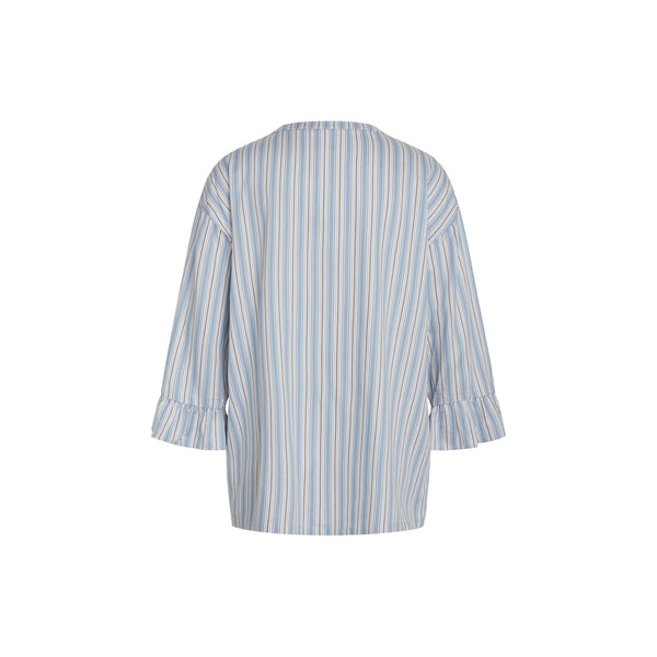 Ccdk Ninna Blouse Faded Denim Stripe