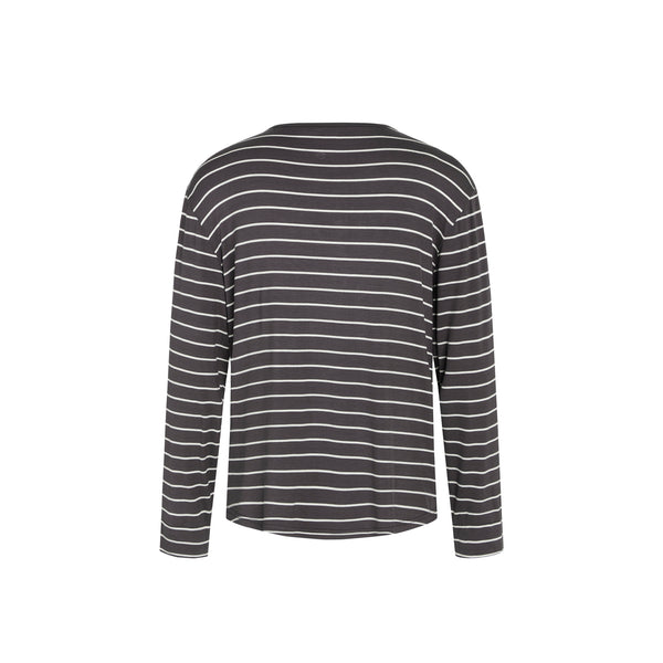 Ccdk Nisha L/S T-shirt Pavement Stripe