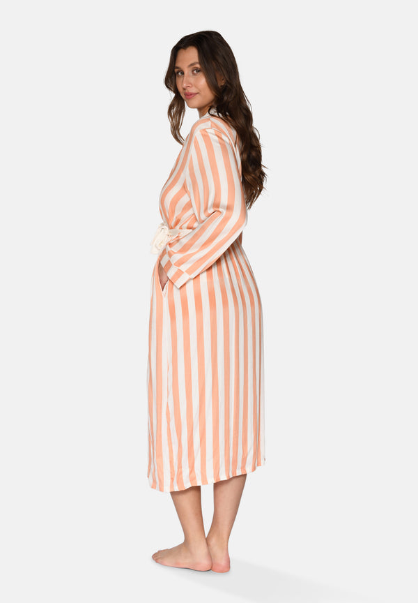 Ccdk Noa Kimono Coral Sands Stripe
