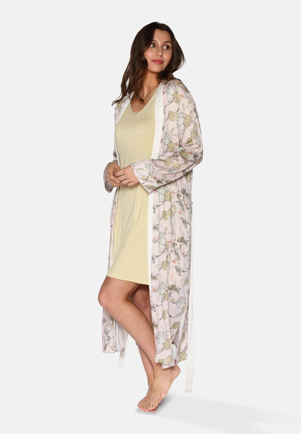 Ccdk Noa Kimono Crystal Gray AOP