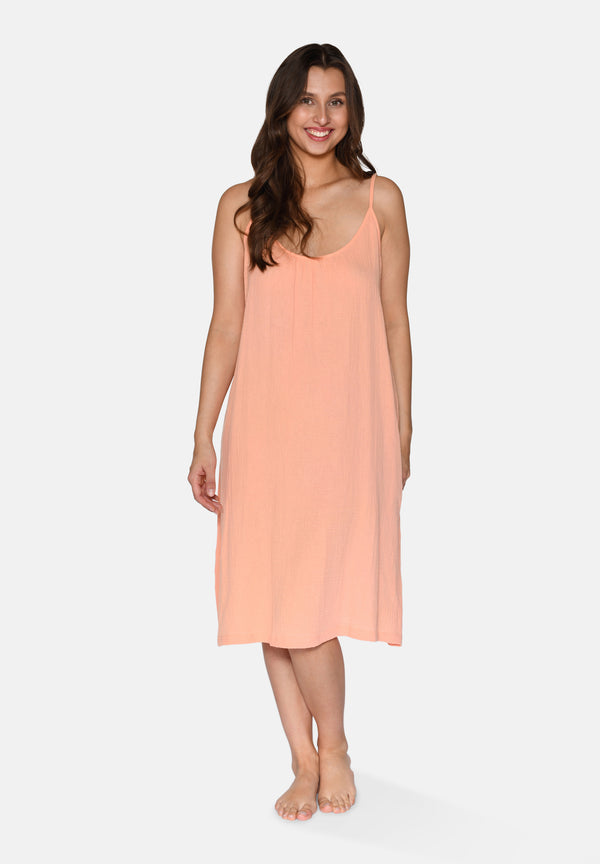 Ccdk Oda Dress Coral Sands