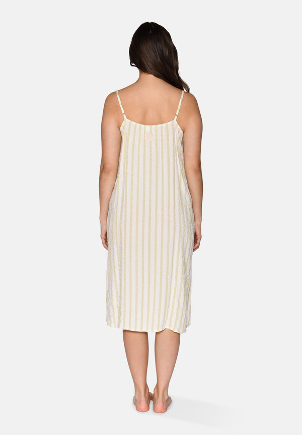 Ccdk Oda Dress Hay Stripe
