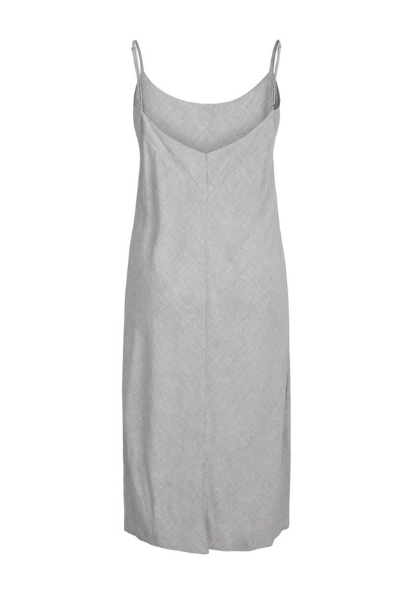 Ccdk Sun Chemise Dress Light Grey Melange