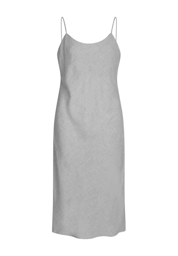 ccdk Sun Chemise Dress Light Grey Melange
