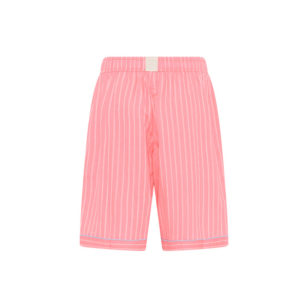 Ccdk Victoria Long Shorts Geranium Pink Stripe