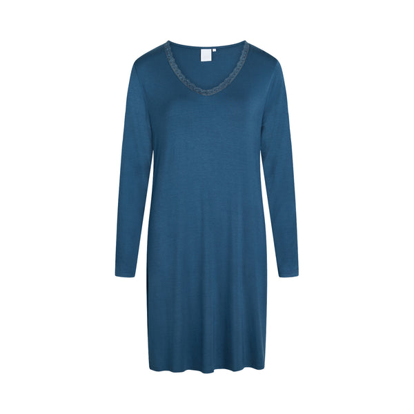 ccdk Jacqueline Bamboo Long Sleeve Dress Ensign Blue