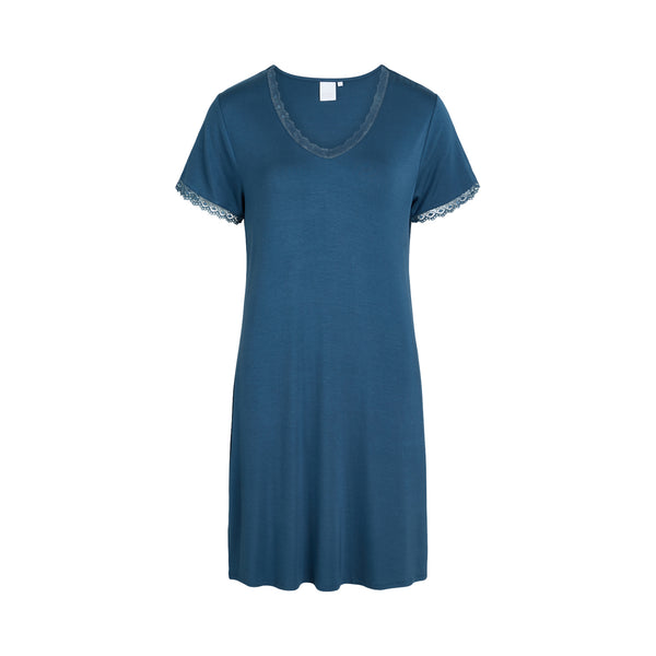 ccdk Jacqueline Bamboo Short Sleeve Dress Ensign Blue
