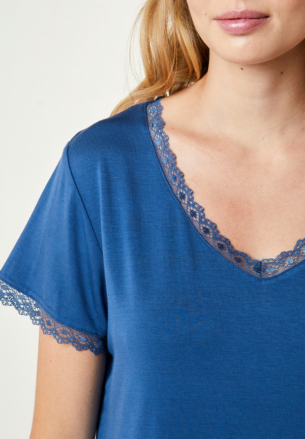 Ccdk Jordan Bamboo Short Sleeve T-Shirt Ensign Blue